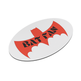 BAT_FAN_in_LOGO_Oval_OvalCarMagnet_Angle_H_Mockup.png