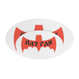 BAT_FAN_in_LOGO_Oval_OvalCarMagnet_Main_2sizes_Mockup.png